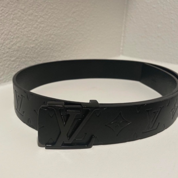 Louis Vuitton Reversible Monogram Belt Black 40mm Size 100 MP236 Virgil Abloh - Picture 2 of 3